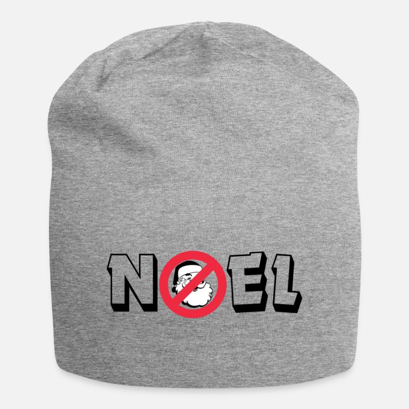 NoNoel - Bonnet en jersey - gris chiné