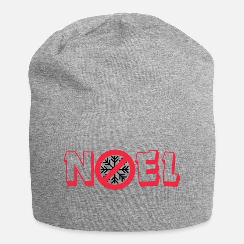 NoNoel - Bonnet en jersey - gris chiné