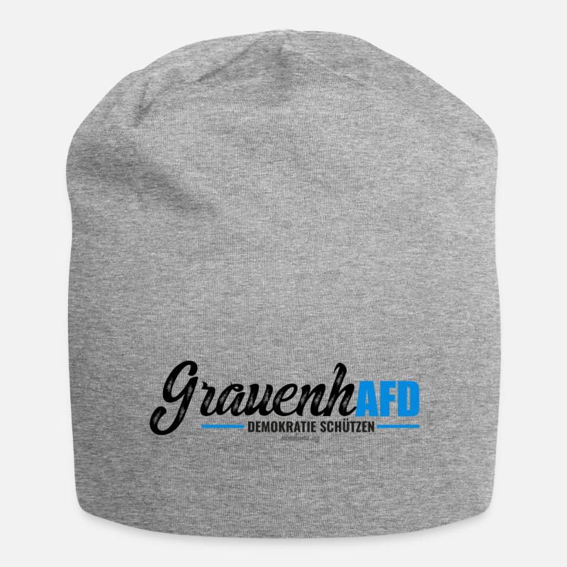 Mimikama GrauenhAFD - Jersey-Beanie - Grau meliert