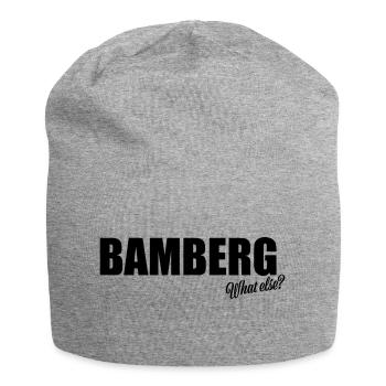 Bamberg quoi d’autre - Bonnet en jersey - gris chiné - Devant