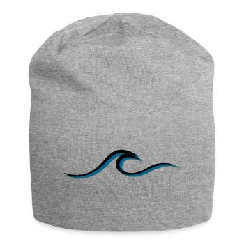 Vague vague Surf Eau Rat Surfer - Bonnet en jersey - gris chiné - Devant