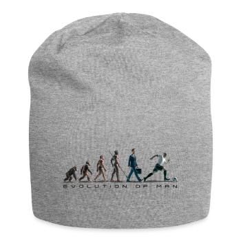 Evolution Football Artboard 1 Copy - Jersey Beanie - heather grey - Front