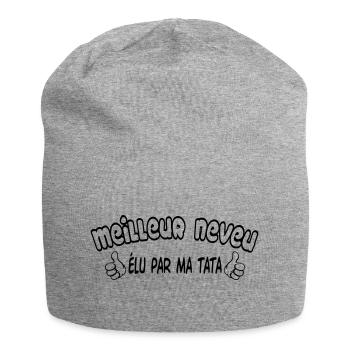 BEST Nephew - Jersey Beanie - heather grey - Front