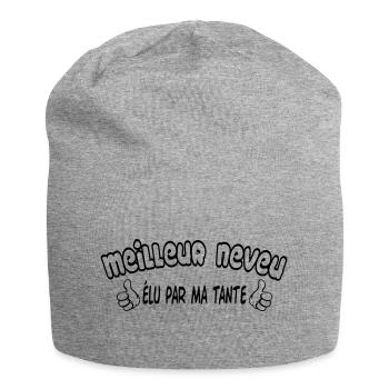 BEST Nephew - Jersey Beanie - heather grey - Front