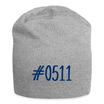 #0511 - 0511 - Vorwahl Hannover - Telefon - Jersey-Beanie - Grau meliert - Vorne