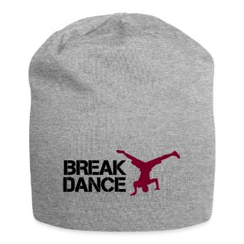 break dance - Jersey-Beanie - Grau meliert - Vorne