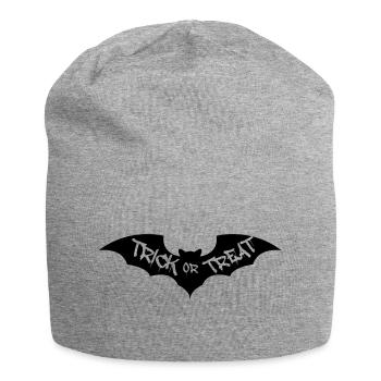 Fledermaus Trick or Treat - Jersey-Beanie - Grau meliert - Vorne