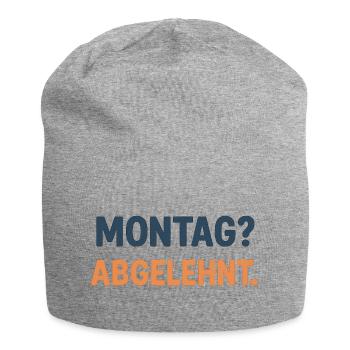 T-shirt graphique du lundi rejeté - Bonnet en jersey - gris chiné - Devant