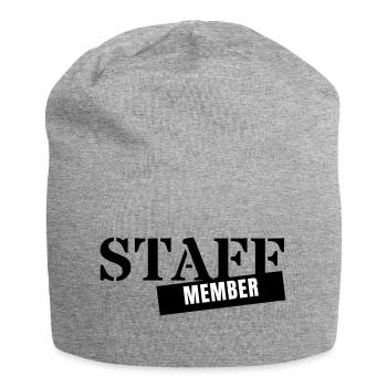 Staff Member - Team Personal Event Employee - Jersey Beanie - heather grey - Front