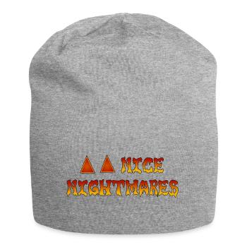 Nice Nightmares Feuertraum - Jersey-Beanie - Grau meliert - Vorne