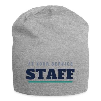 Staff College Lettering - Staff Team - Jersey Beanie - heather grey - Front