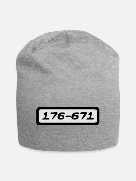 Panzerknacker - Jersey-Beanie - Grau meliert