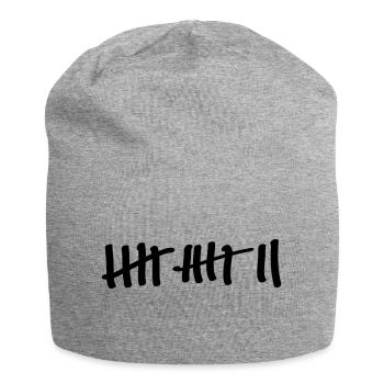 12 apostel checklist - Jersey Beanie - heather grey - Front