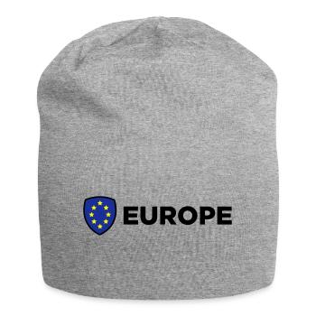 Le drapeau européen Union - Bonnet en jersey - gris chiné - Devant