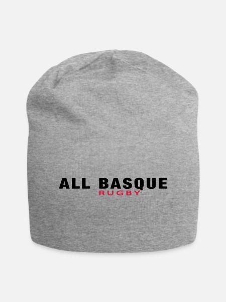 ALL BASQUE rugby v1 (2c) - Jersey Beanie - heather grey