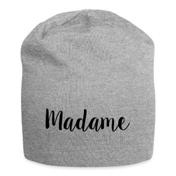 madame simple - Jersey Beanie - heather grey - Front