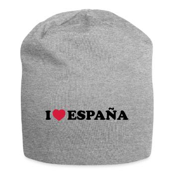 I love Espana - Jersey-Beanie - Grau meliert - Vorne