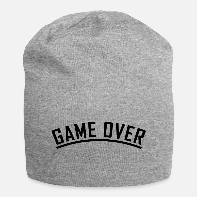 game over - Bonnet en jersey - gris chiné