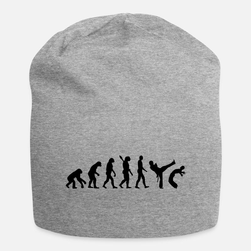 Evolution Capoeira - Jersey-Beanie - Grau meliert