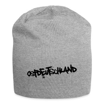 Allemagne de l'Est (c.) - Bonnet en jersey - gris chiné - Devant