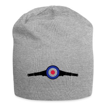 Lenkkopf Target - Jersey-Beanie - Grau meliert - Vorne