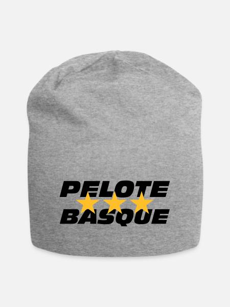 Pelote Basque - Bonnet en jersey - gris chiné