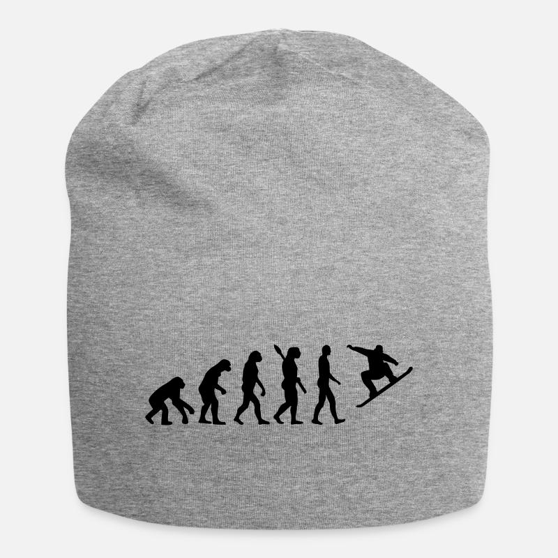 Évolution Snowboard - Bonnet en jersey - gris chiné