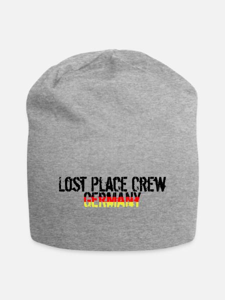 Lost Place Crew Germany - Jersey-Beanie - Grau meliert
