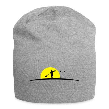 Stand Up Paddeln - Jersey-Beanie - Grau meliert - Vorne