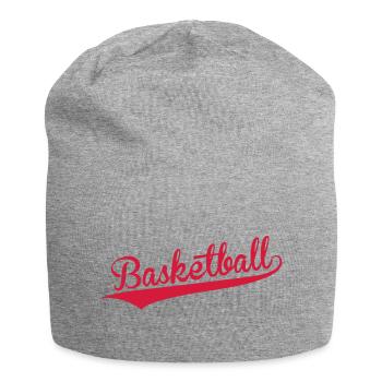 Basketball - Basket Ball - Game - Sport - Player - Jersey-Beanie - Grau meliert - Vorne