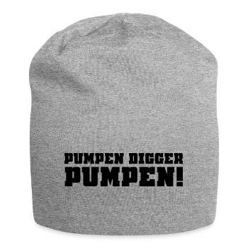 Bodybuilding Workout Gym - Jersey-Beanie - Grau meliert - Vorne