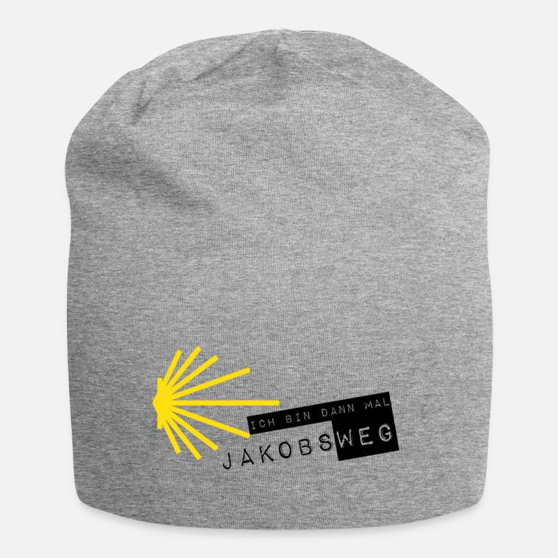 Ich bin dann mal weg - Jersey-Beanie - Grau meliert