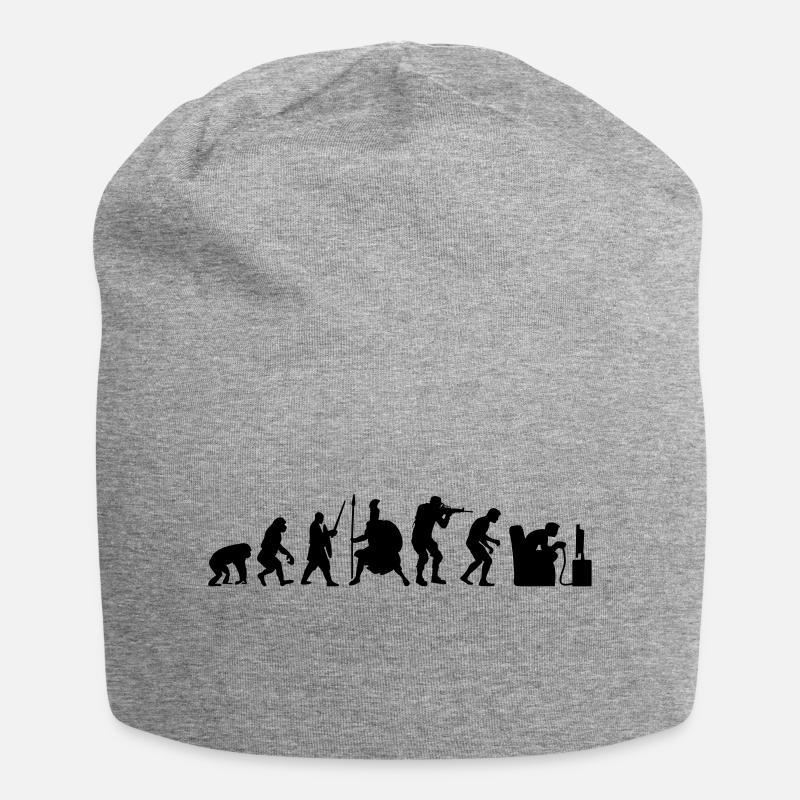 Héros de l’évolution de l’évolution - Bonnet en jersey - gris chiné