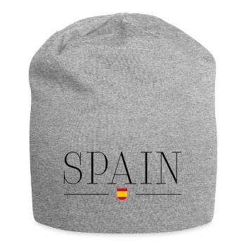 Espagne - Bonnet en jersey - gris chiné - Devant
