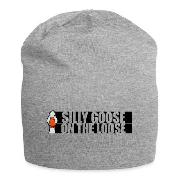 goose on the loose - Jersey-Beanie - Grau meliert - Vorne