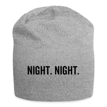 Nuit Nuit - Bonnet en jersey - gris chiné - Devant