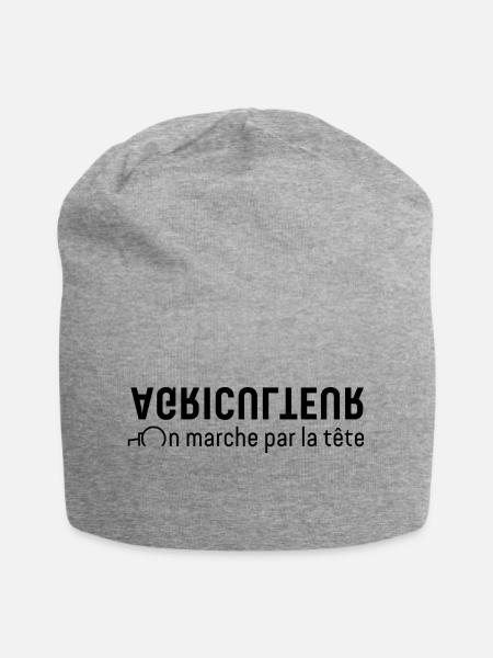 Bauern, Bauern - Jersey-Beanie - Grau meliert