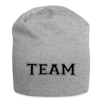 Équipe - Bonnet en jersey - gris chiné - Devant