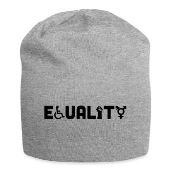 Equality - Jersey Beanie - heather grey - Front
