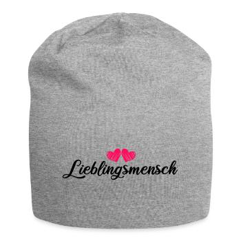 Favorite person - Jersey Beanie - heather grey - Front
