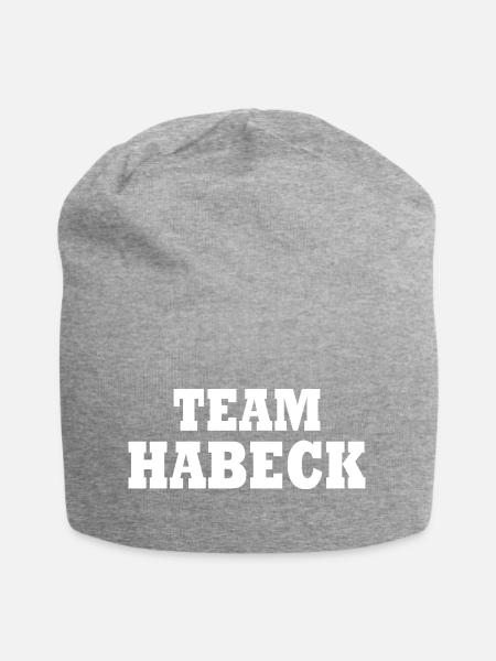 Team habeck - Jersey-Beanie - Grau meliert
