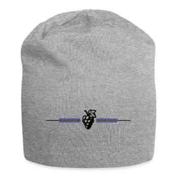 Grapes Symbol - Jersey Beanie - heather grey - Front