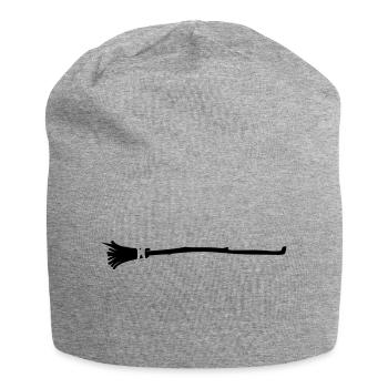 Besen ganz - Jersey-Beanie - Grau meliert - Vorne