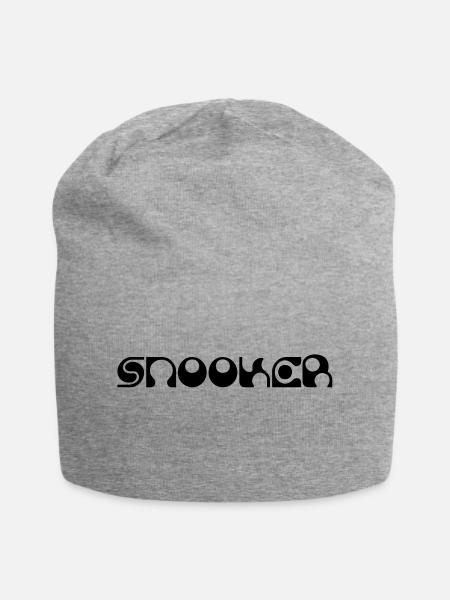 SNOOKER - Jersey Beanie - heather grey