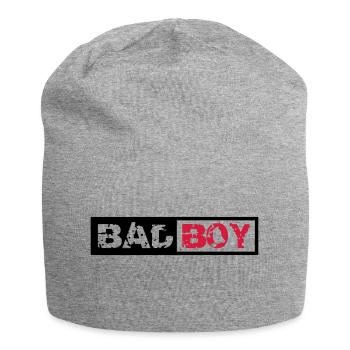 Bad Boy Design - Jersey Beanie - heather grey - Front