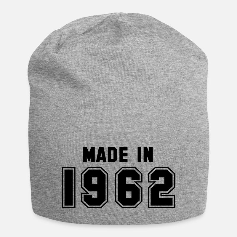 1962 - Bonnet en jersey - gris chiné
