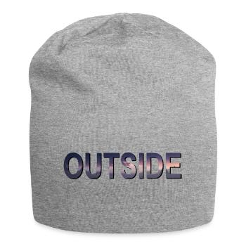 Outdoor - Jersey Beanie - heather grey - Front