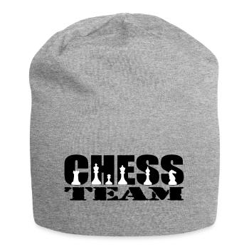Chess Team - Jersey Beanie - heather grey - Front
