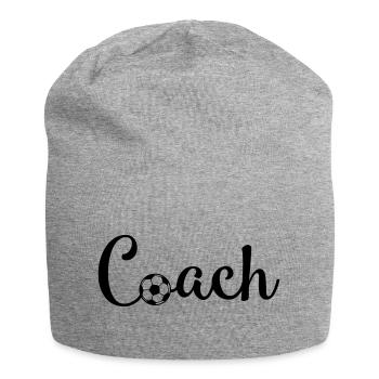 Football Coach - Jersey Beanie - heather grey - Front