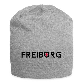 freiburg - Jersey-Beanie - Grau meliert - Vorne